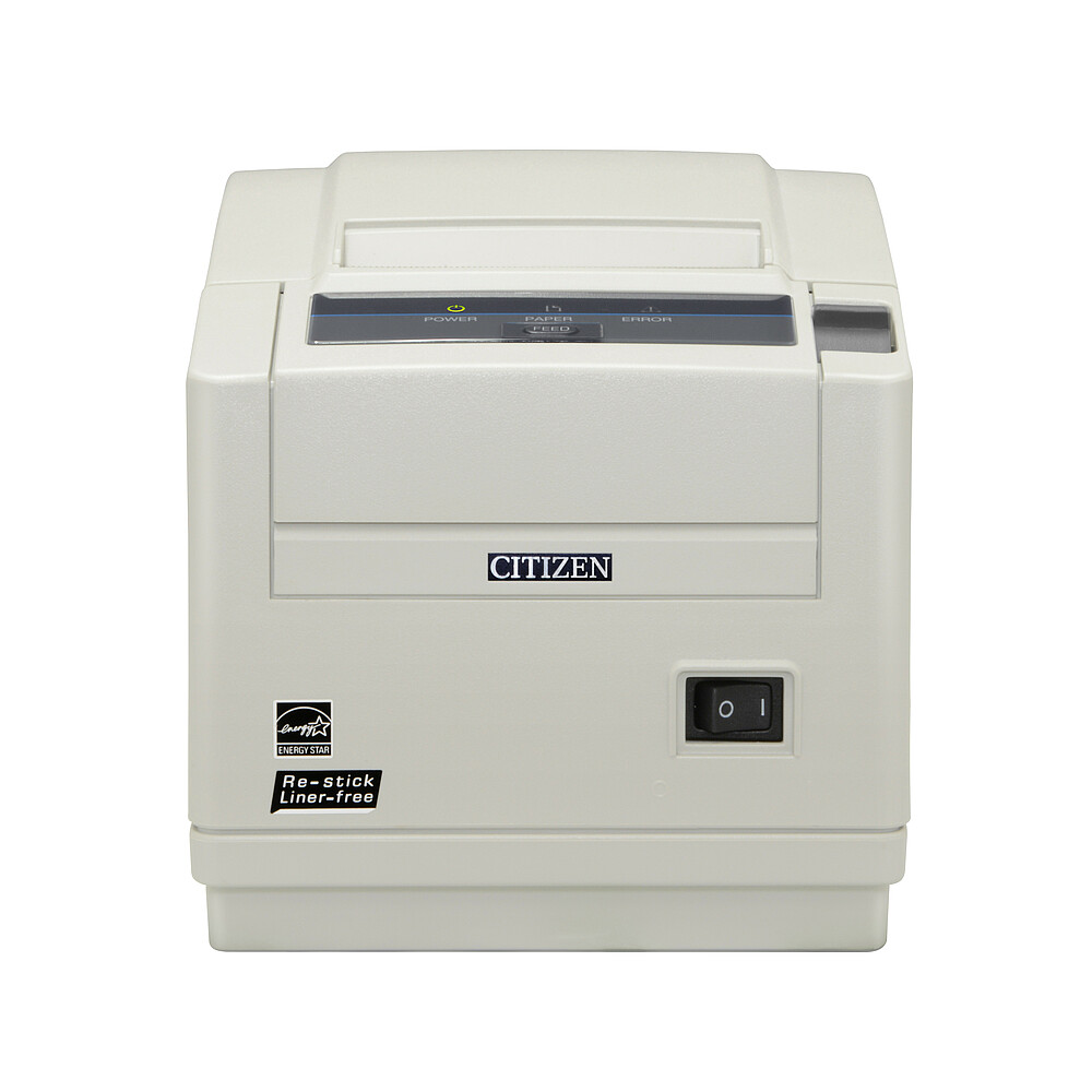 Citizen CT-S601IIR White POS Printer Upperfront